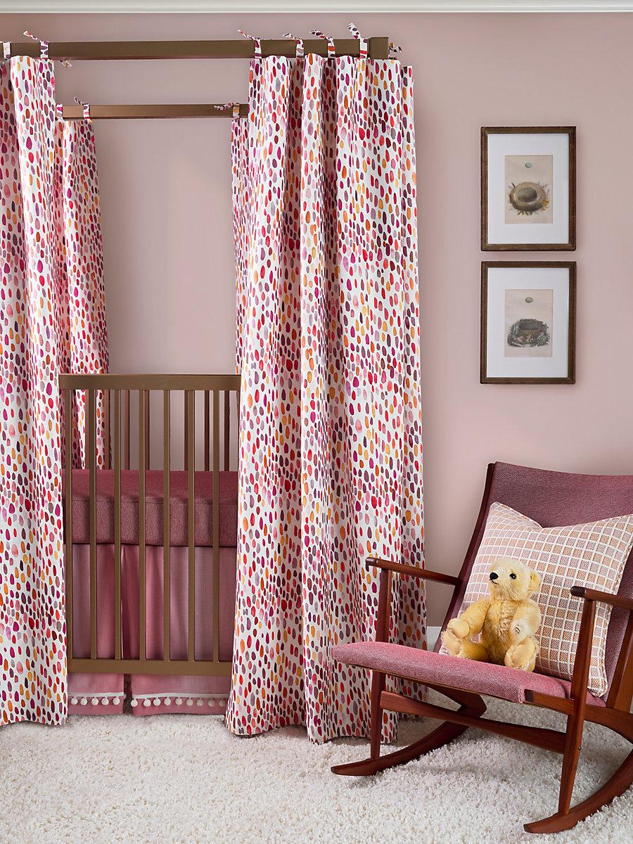 Scalamandre Jamboree Linen Print Wild Berry Fabric