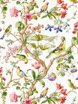 Scalamandre Belize Print Ivory Fabric