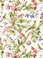 Scalamandre Belize Print Ivory Fabric
