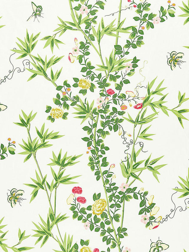 Scalamandre Jardin De Chine Print Spring Fabric