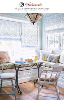 Scalamandre Willow Vine Embroidery Aquamarine Fabric