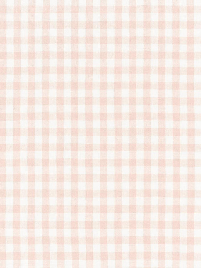 Scalamandre Swedish Linen Check Blush Fabric