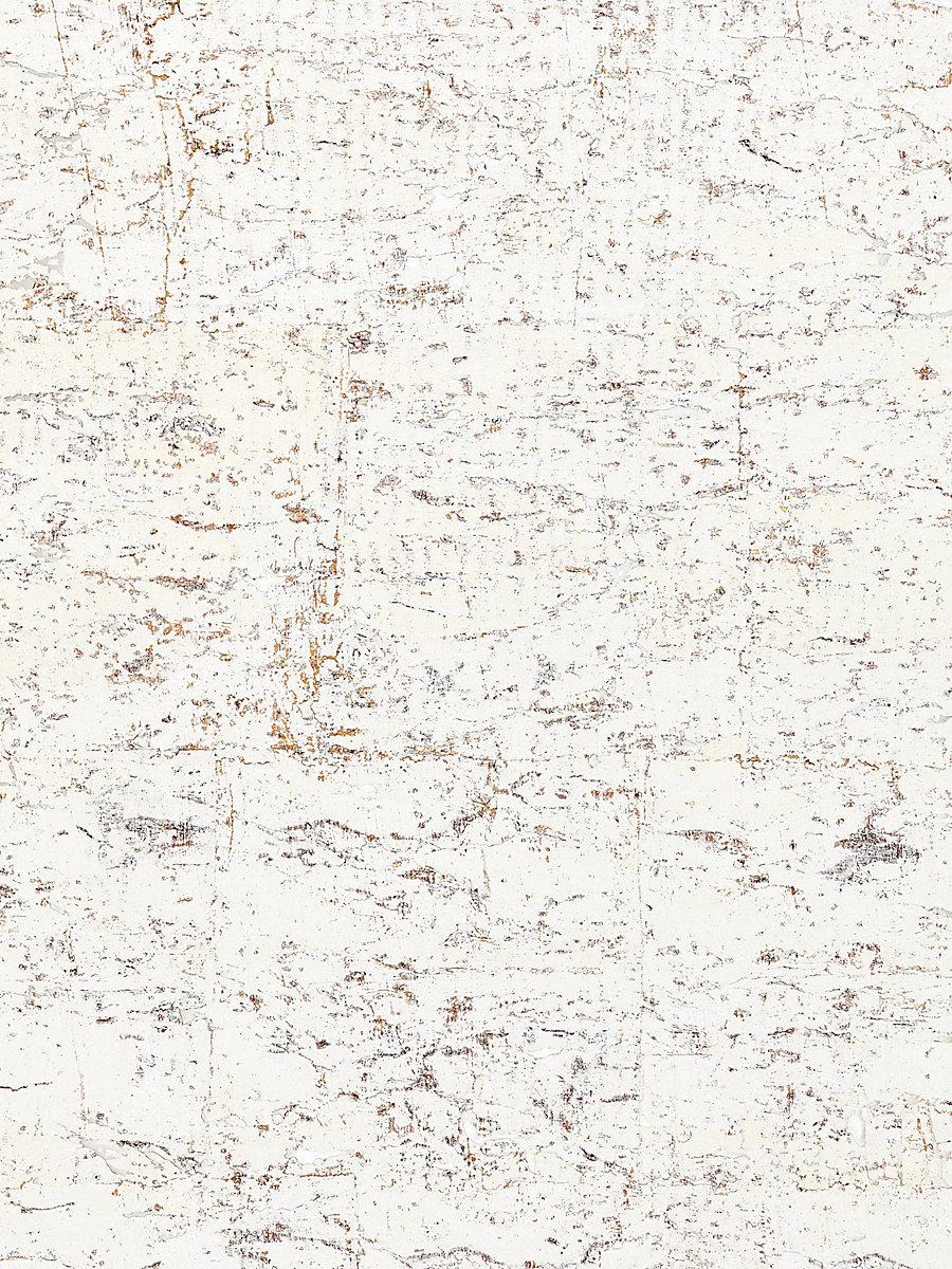 Scalamandre Metal Cork White Birch Wallpaper