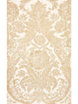 Scalamandre Luciana Damask Print Sand Wallpaper