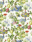 Scalamandre Shantung Garden Bloom Wallpaper