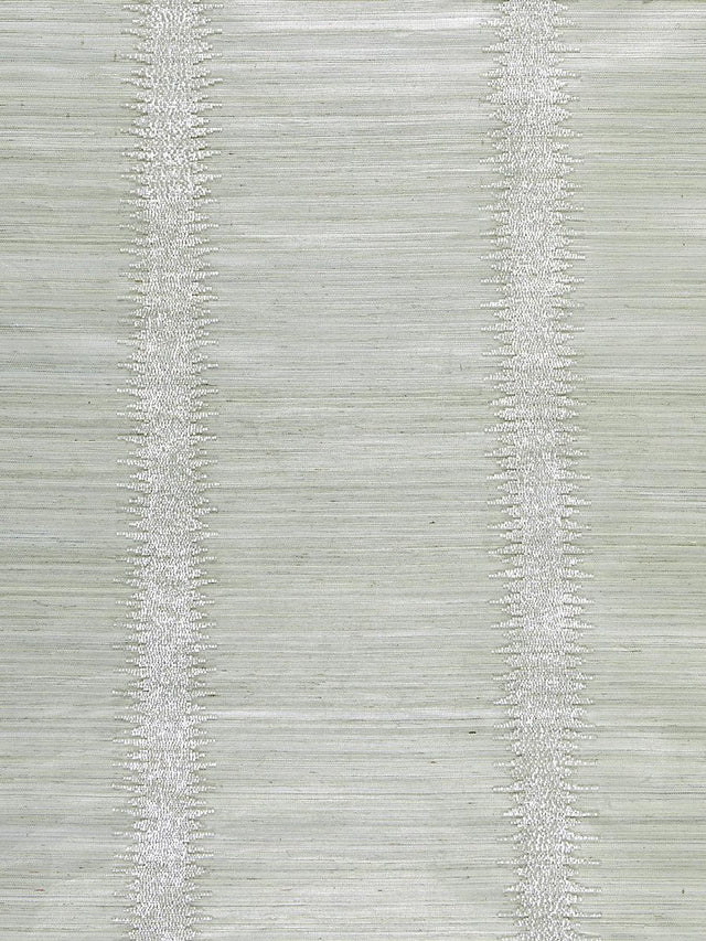Scalamandre Veronica Beaded Grasscloth Glacier Wallpaper