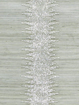 Scalamandre Veronica Beaded Grasscloth Glacier Wallpaper