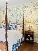 Scalamandre Lanai Lagoon Wallpaper