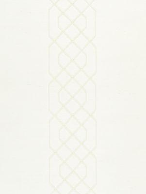 Scalamandre Adelaide Beaded Sisal Ivory Wallpaper