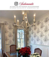 Scalamandre Edwin'S Covey Grisaille Wallpaper