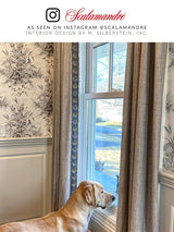 Scalamandre Edwin'S Covey Grisaille Wallpaper