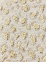 Scalamandre Catwalk Embellished Grasscloth Pearl Wallpaper