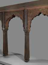 Scalamandre Taj Embroidered Sisal Chai Wallpaper