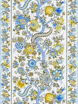 Scalamandre Metropolitan Palampore | Mural Sky And Sunlight Wallpaper