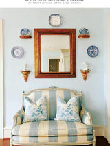 Scalamandre Ascot Linen Print Sky Fabric