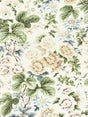 Scalamandre Highgrove Linen Print Rich Cream Fabric