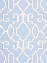 Scalamandre Ming Fretwork Cloud Fabric