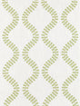 Scalamandre Foglia Embroidery Celery Fabric