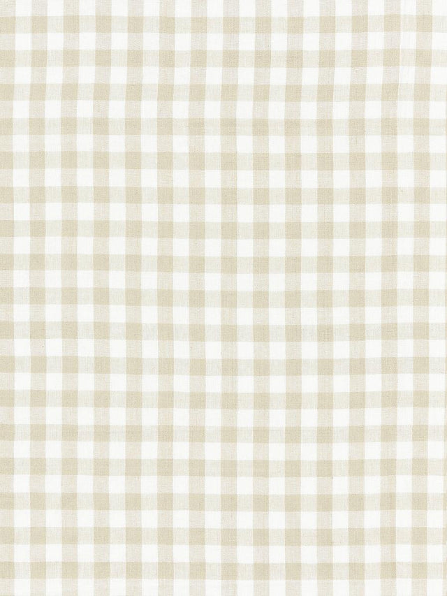 Scalamandre Swedish Linen Check Flax Fabric