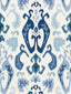 Scalamandre Mandalay Ikat Embroidery Porcelain Fabric