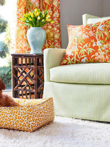 Scalamandre Tahiti Tweed Palm Fabric