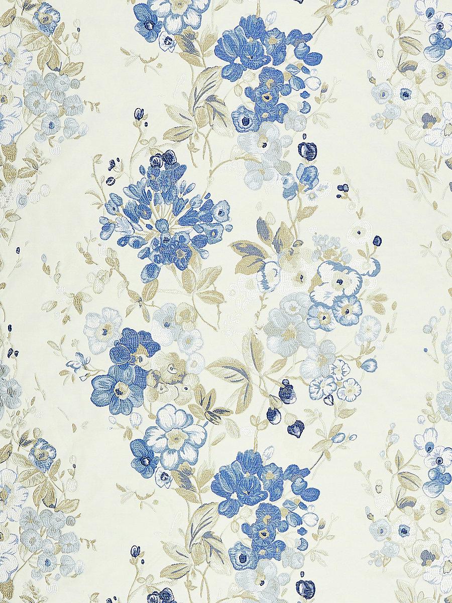 Scalamandre Antonella Lampas Morning Glory Fabric
