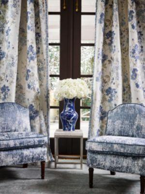 Scalamandre Antonella Lampas Morning Glory Fabric