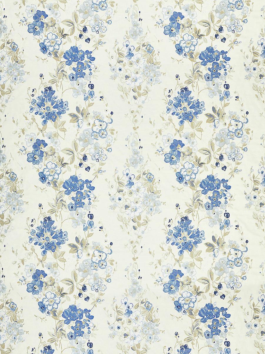 Scalamandre Antonella Lampas Morning Glory Fabric