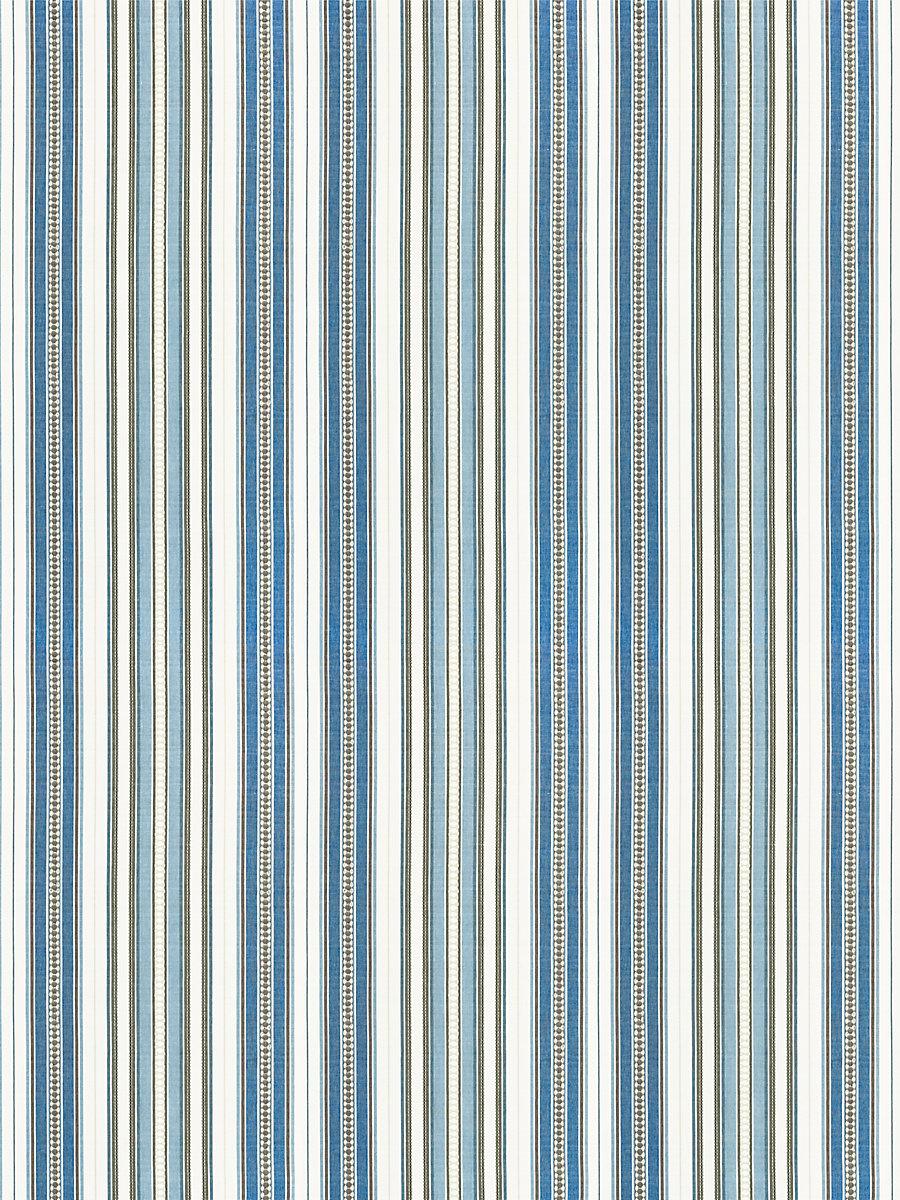 Scalamandre Nile Stripe Blue Jay Fabric