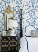 Scalamandre Jardin De Chine Porcelain Wallpaper
