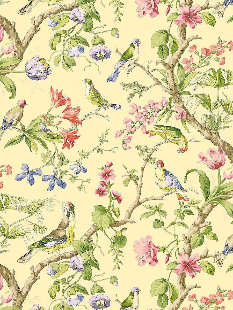 Scalamandre Belize Sunlit Wallpaper