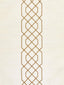 Scalamandre Adelaide Beaded Sisal Burnished Gold Wallpaper