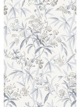 Scalamandre Lanai Silver Mist Wallpaper