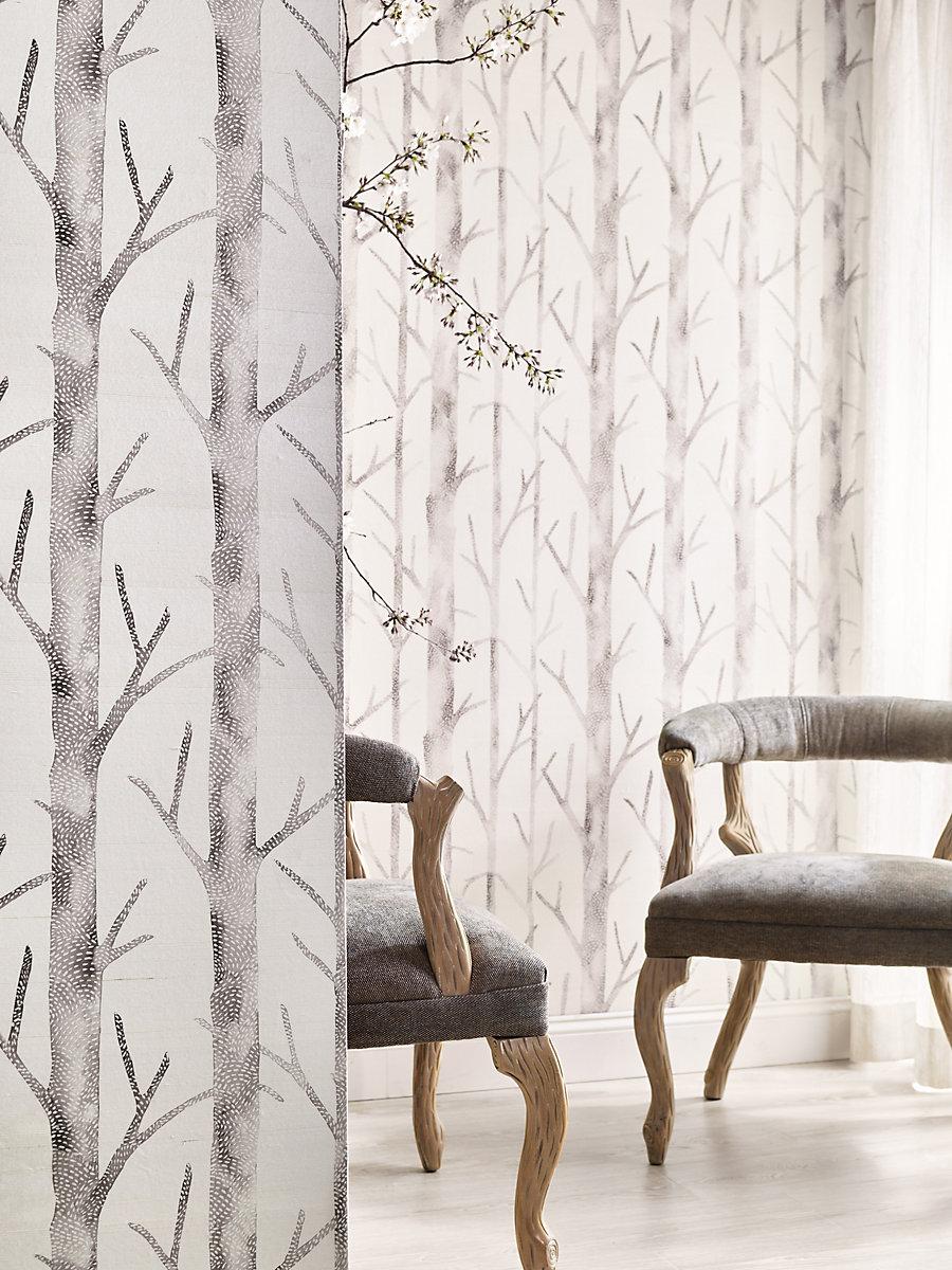 Scalamandre Everett | Silk Bark Wallpaper