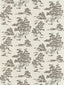 Scalamandre Katsura Embroidered Toile Bark Wallpaper