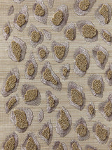 Scalamandre Catwalk Embellished Grasscloth Looking Glass Wallpaper