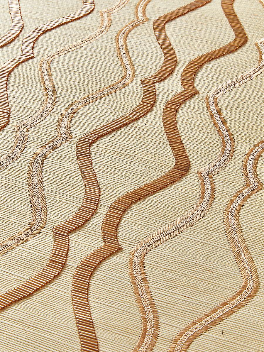 Scalamandre Valentina Embellished Sisal Shell Wallpaper