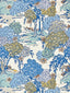 Scalamandre Sea Of Trees | Wallcovering Blue Ridge Wallpaper