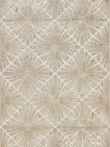Scalamandre Milan Diamond Grasscloth Antique Wallpaper