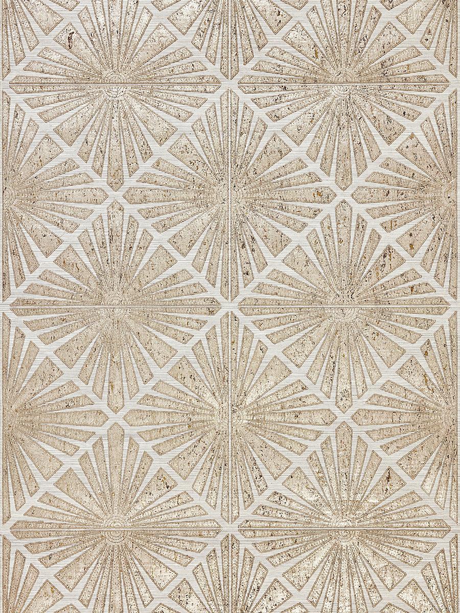 Scalamandre Milan Diamond Grasscloth Antique Wallpaper