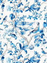 Scalamandre Belize Print Porcelain Fabric