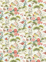 Scalamandre Shenyang Linen Print Bloom Fabric