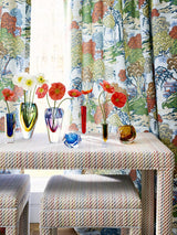 Scalamandre Sea Of Trees Print Kaleidescope Fabric
