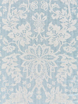 Scalamandre Metalline Damask Bluestone Fabric