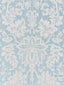 Scalamandre Metalline Damask Bluestone Fabric