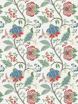 Scalamandre Palampore Embroidery Bloom Fabric