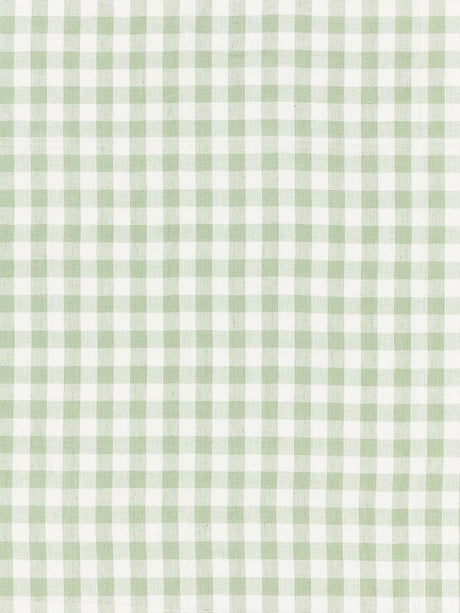 Scalamandre Swedish Linen Check Willow Fabric