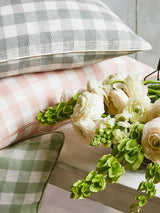 Scalamandre Swedish Linen Check Willow Fabric