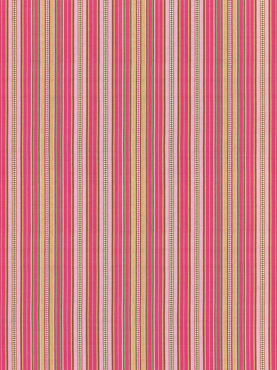 Scalamandre Nile Stripe Rose Garden Fabric