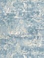 Scalamandre Summer Palace Sky Wallpaper
